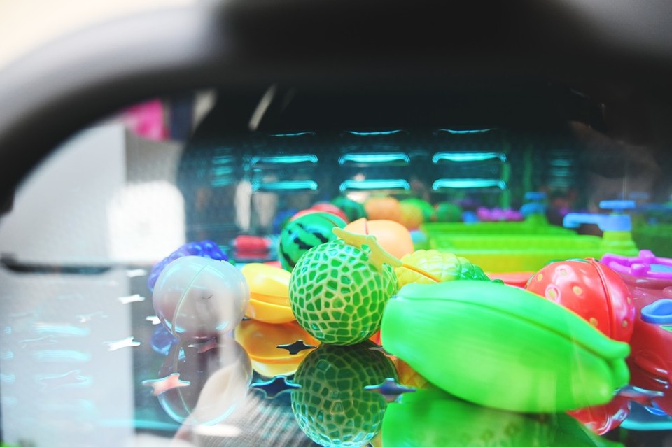 소독기 안 장난감들