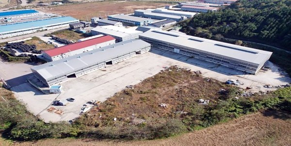 대마전기차산업단지 시생산 지원센터 대지 및 공장