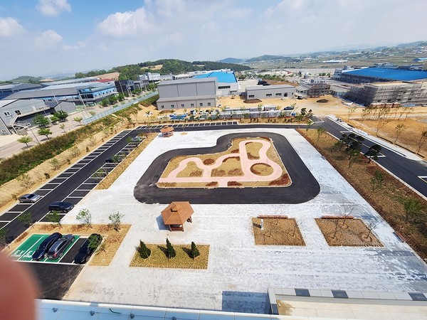 지식산업센터 옆 e-모빌리티 트랙(교육공간)