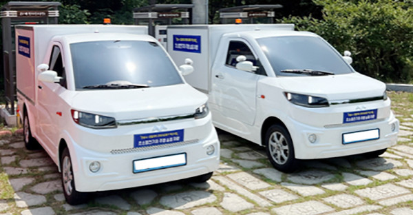 초소형전기차 주행실증 차량