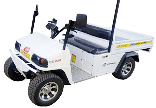 4륜형전기이륜차 실증 차량