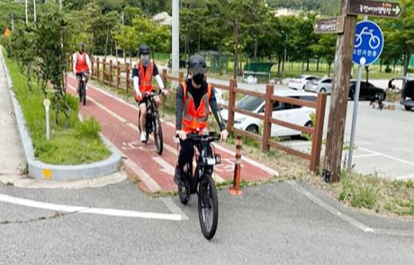 전기자전거 자전거전용도로 일반인 주행 실증