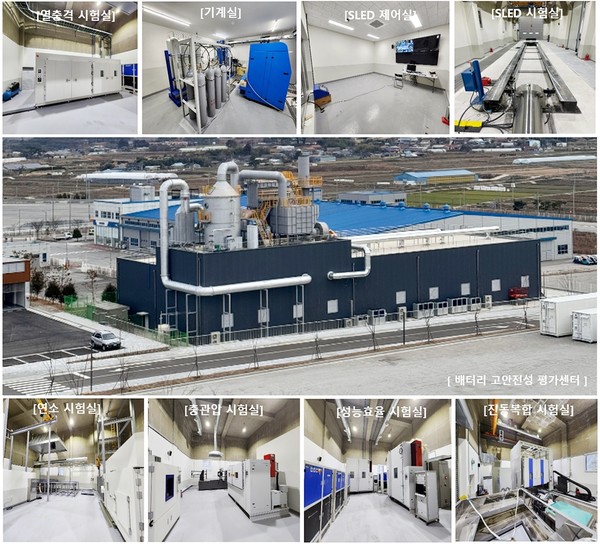 배터리 고안전성 평가동 구축시설