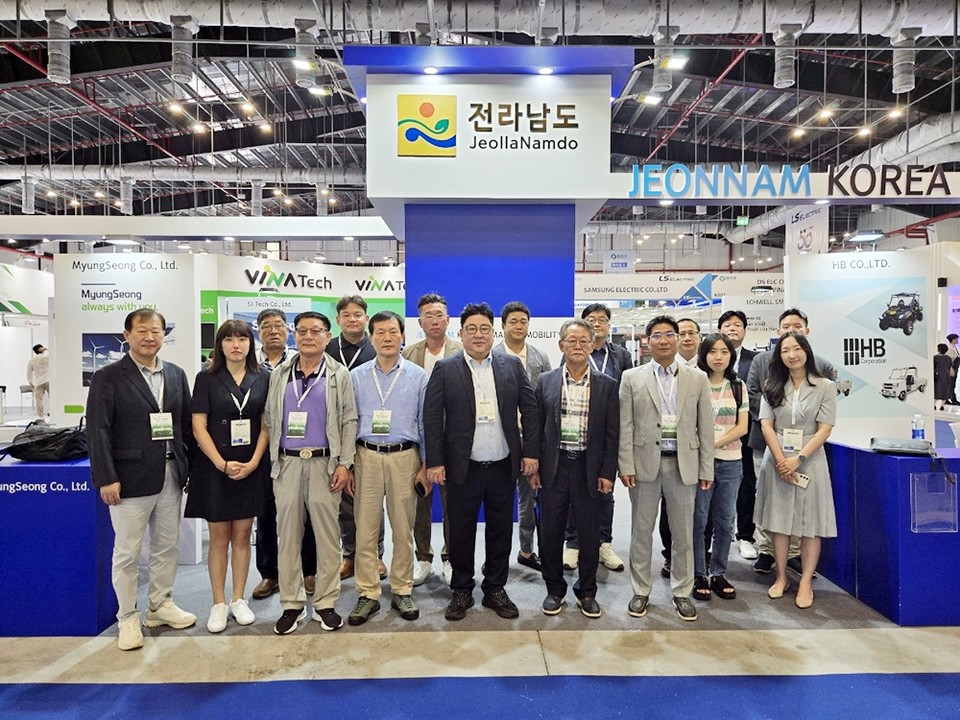 2024년 베트남 빈증 일렉트릭 에너지쇼 전시참가